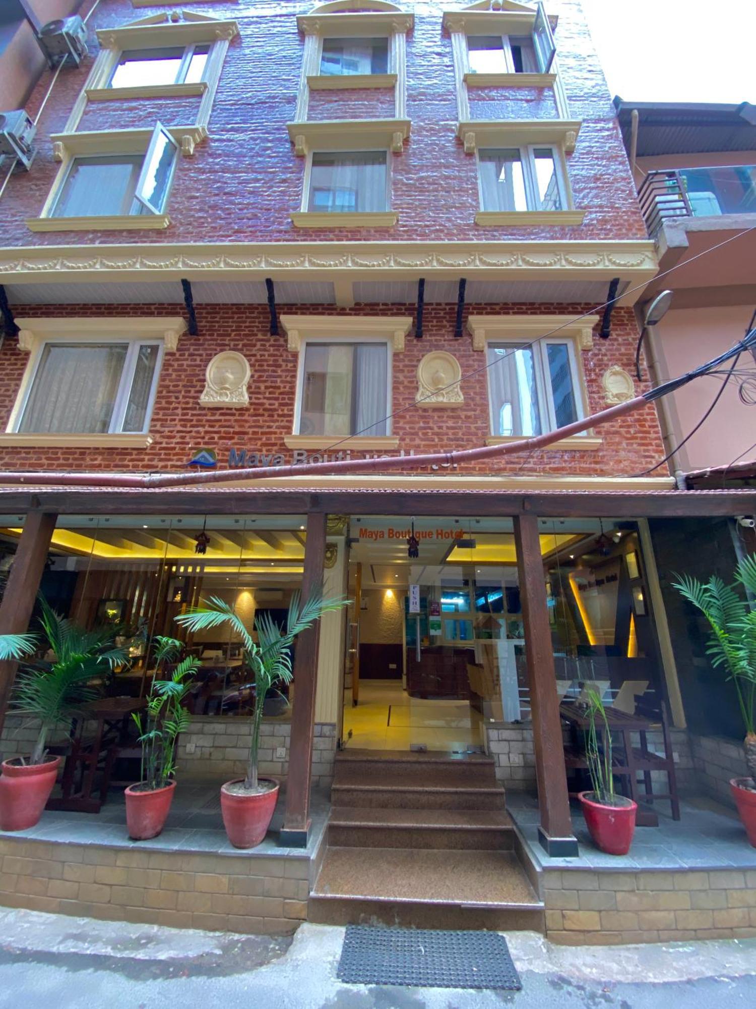 Hotel Maya Boutique And Apartment, Thamel 카트만두 외부 사진